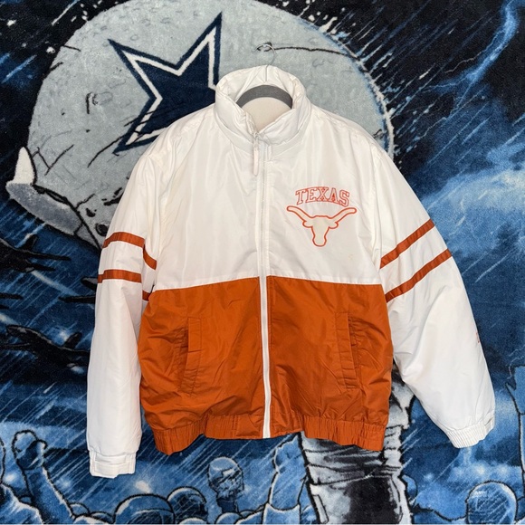Texas Longhorns White and Orange Jacket - Picture 1 of 7
